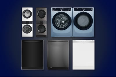All Brand Appliance Parts carries genuine replacement parts for the latest Electrolux laundry towers and dishwasher models