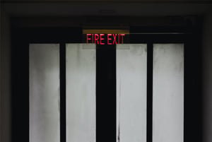 Check emergency exits are recognizable during fire prevention month